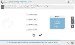 Sources et période radioactives