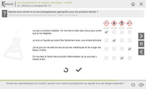 Pictogrammes de danger physique